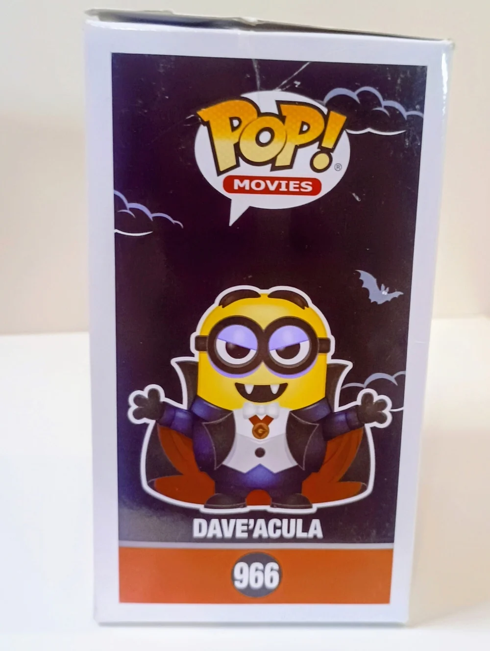 Funko Pop! Movies Minions Dave'acula Vinyl Figure - Yellow & Black